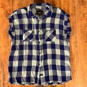 Rails Flannel Tank Top